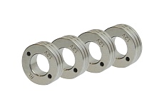 Ролики (4 шт; 1.0-1.2 мм; сталь) для DRIVE INMIG DW 41104, 41105 Fubag 41107