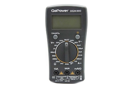 Мультиметр GoPower DigiM 100 00-00015324