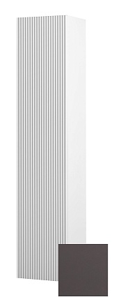 Шкаф пенал BelBagno Uno 33 см Темно-серый матовый UNO-1600-1A-SC-GSO