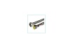 Подводка для газа СТМ ГАЗ сильфонная, 3/4", гайка-штуцер, 100 см CGHM3410