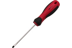 Шлицевая отвертка REDMARK 3х75 мм с двухкомпонентной рукояткой RM80710
