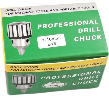 Патрон сверлильный ПС 16 3-16 мм, В18, с ключом, исп. R-01 кл.1 усиленный TORNERI 041891