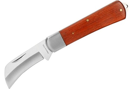 Нож электрика WORKPRO с изогнутым лезвием WP294002