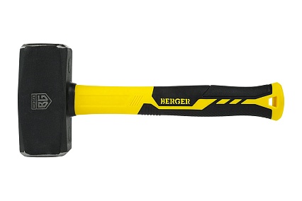 Кованая кувалда Berger BG 1500 г., фиберглассовая рукоятка BG1517