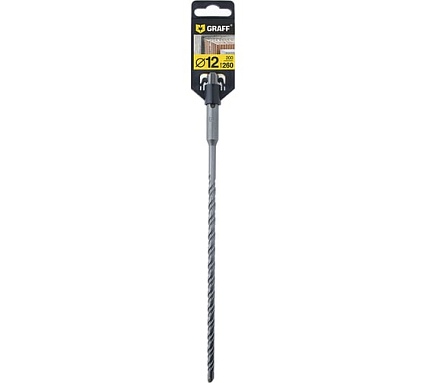 Бур по бетону (12х200х260 мм; SDS-plus) GRAFF GSPD12260