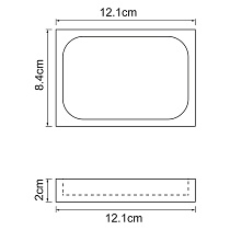 Мыльница WasserKRAFT Kammel K-9129