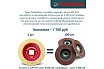 Обдирочно-шлифовальный диск по дереву Альфадиск Альфау 125*22,23/X-lock плоский Стронг 5 Лайт 7048