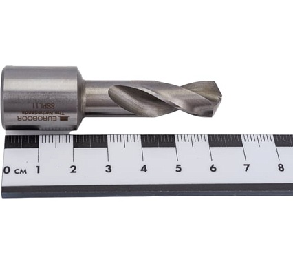 Сверло спиральное (11 мм; Weldon 19; HSS) Euroboor SSPI.11