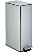 Ведро WeltWasser WW PAOLO MT 20L матовая сталь 10000013420