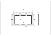 Зеркальный шкаф Aquatek 120x70 см с подсветкой, антипар, хром AQ7124-MLC