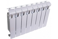 Биметаллический радиатор Rifar Monolit 350, 8 секций