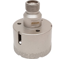 Коронка алмазная, вакуумное спекание (60х40 мм; 1/2&quot;; М14) TECH-NICK TUK 136.600.7026