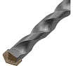 Сверло по бетону 3-гранный хвостовик (10x400х330 мм) Matrix 70712
