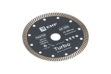 Диск алмазный Turbo Master (150x22.23 мм) EKF dd-150t