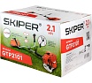 Мотокоса SKIPER GTP2101 (2.1 кВт, autocut25, диск 40Т, двуплечный ремень, лёгк. старт) 00-00023833