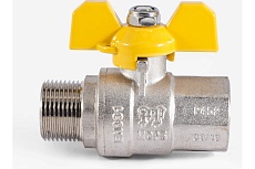 Шаровой кран для газа PROFACTOR PF GAS ручка бабочка, в/н 3/4 дюйма PF GBV 337