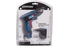 Аккумуляторный шуруповерт Кратон CSL-3B-H 3 11 01 048