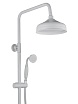 Душевая стойка Wonzon&Woghand Retro WW-B3041-MW термостат, белый матовый