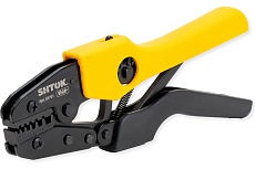 Пресс-клещи SHTOK ПК-23+, матрица, профиль трапеция, 0.25-10.0 мм, серия Vega 03701