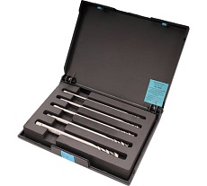 Набор метчиков VOLKEL машинных спиральных M4-M10 HSSE DIN371XL 5пр V47937