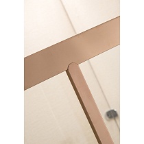 Душевой уголок Grossman Pragma PR-120RGQL 120x80 прямоугольный, розовое золото, L