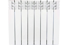 Биметаллический секционный радиатор отопления Konner 100/500 - 6 секций 6130360