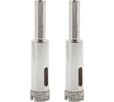 Коронка алмазная по стеклу и керамике 10 мм, 2 шт Gepard GP2076-10