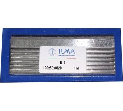 Нож бланкетный ILMA HM 120x50x8/20 RHM.120.50.8/20