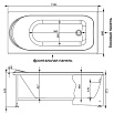 Акриловая ванна Aquanet Nord 160x70