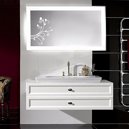Мебель для ванной Villeroy&Boch La Belle 135 см белый