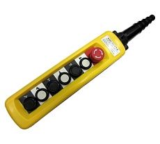 Пульт 6 кнопки, 2 ступенчатые кнопки + авар.стоп EURO-LIFT 00013059