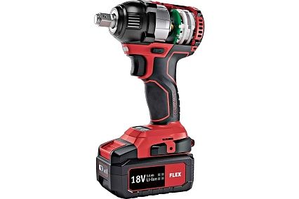 Ударный гайковерт Flex IW 1/2" 18.0-EC/5.0 Set 504912