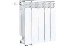 Радиатор Rifar B 350x5 секций, нижнее подключение левое (BVL) R35005НПЛ