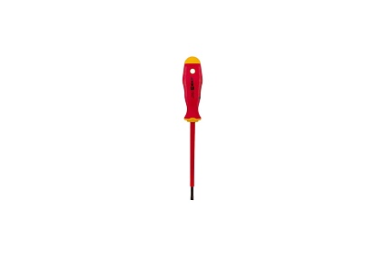 Отвертка EKF Professional SL4x0.8 мм, VDE 1000В sl-4-0.8-pro-in