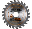 Диск пильный по дереву Fox (110x1.2x20/16 мм; 24 зуба) NOVOCRAFT TCT110242016