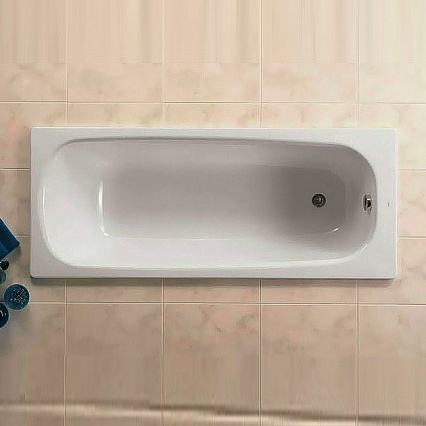 Чугунная ванна Roca Continental 160x70 см 21291200R с антисользящим покрытием