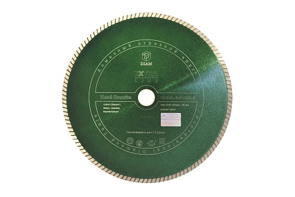 Круг алмазный отрезной по граниту 1A1R Turbo Hard Granite (250x1.6x7x25.4 мм) Diam 475