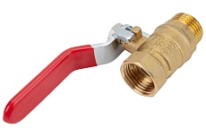 Шаровой кран ProfEco 1/2 ВР-НР, муфтовый, ручка, Ду15, Ру20 11Б27п1 PE-12FML