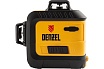 Мультипризменный лазерный уровень Denzel LX Red 360-3 35077