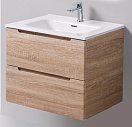 Тумба с раковиной BelBagno Etna 60x46x53 см Rovere Bianco