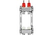 Коллекторная группа из нержавеющей стали ColSys 804 2 выхода, с расходомерами и термостатическими клапанами 180422502