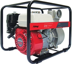 Мотопомпа для сильнозагрязненной воды с двигателем Honda Fubag PTH 1000 T