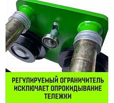 Тележка для мини тали электрической стационарной HITCH РА1200 1200кг 220В с пультом SZ086223