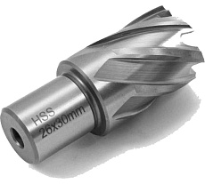 Сверло по металлу корончатое 26.0 мм, М2, хвостовик WELDON 19 мм, 1 шт NOVOCRAFT WSD196230126