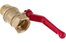 Шаровой для воды Valfex 3/4&quot; ВР/НР ручка-рычаг, латунный 11Б27фт1М VF.215.LR1.034.Bir