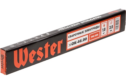 Электроды сварочные 990-096 эбОК-46.00 (3 мм; 1 кг) Wester 403828
