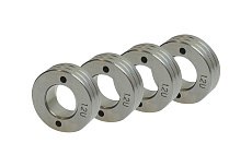 Ролики (4 шт; 1.0-1.2 мм; алюминий) для DRIVE INMIG DW 41104, 41105 Fubag 41110