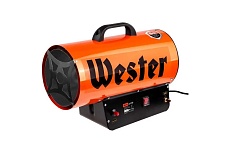 Газовая тепловая пушка Wester TG-35000 35 кВт, 700 м3/ч, 2.18 кг/ч, 315 м2 615363