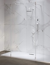 Душевая перегородка RGW Walk In WA-052W (WA-016W+2Z-071W) 100x195 белый, прозрачное 351005203-15