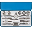 Набор метчиков и плашек SDW TOOLS 12 предметов, М6-М12, металл кейс ta00306
